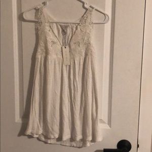 Lucky Brand white tank blouse